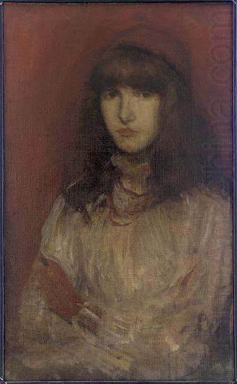 James Abbott McNeil Whistler Little Red Glove china oil painting image